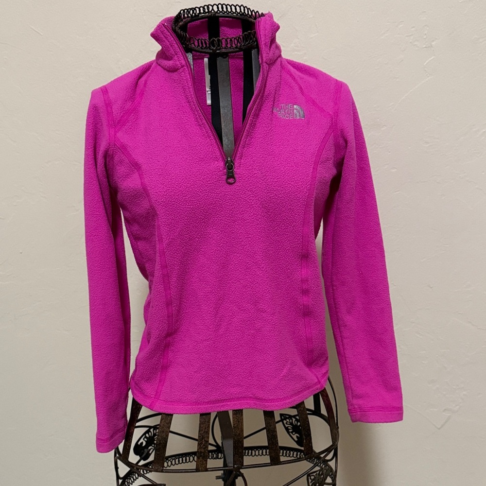 The North Face Fuchsia Half-Zip Fleece